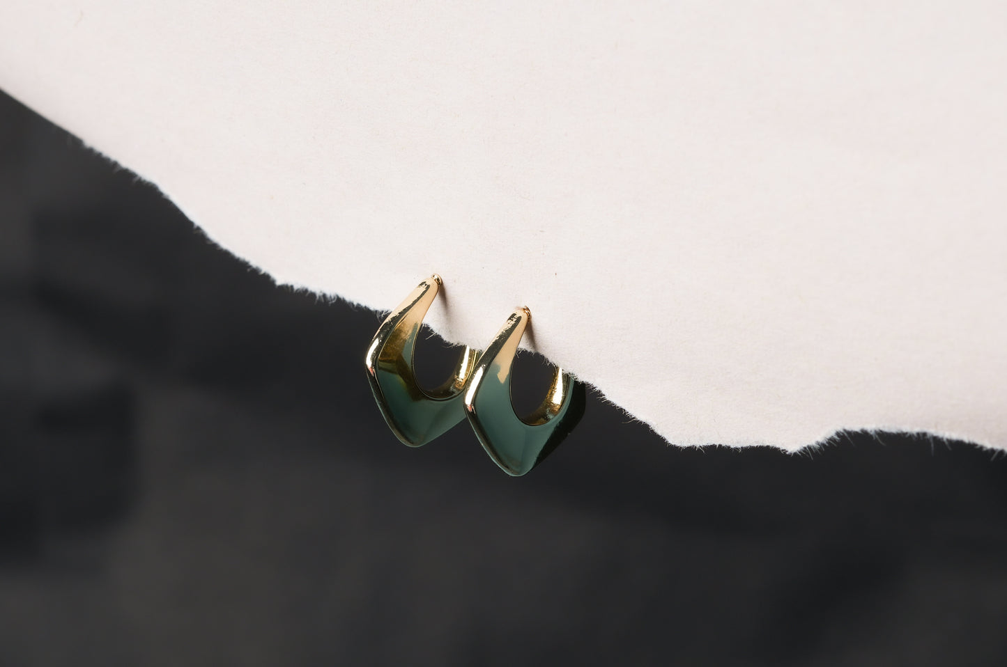 Modern Hoop Earrings