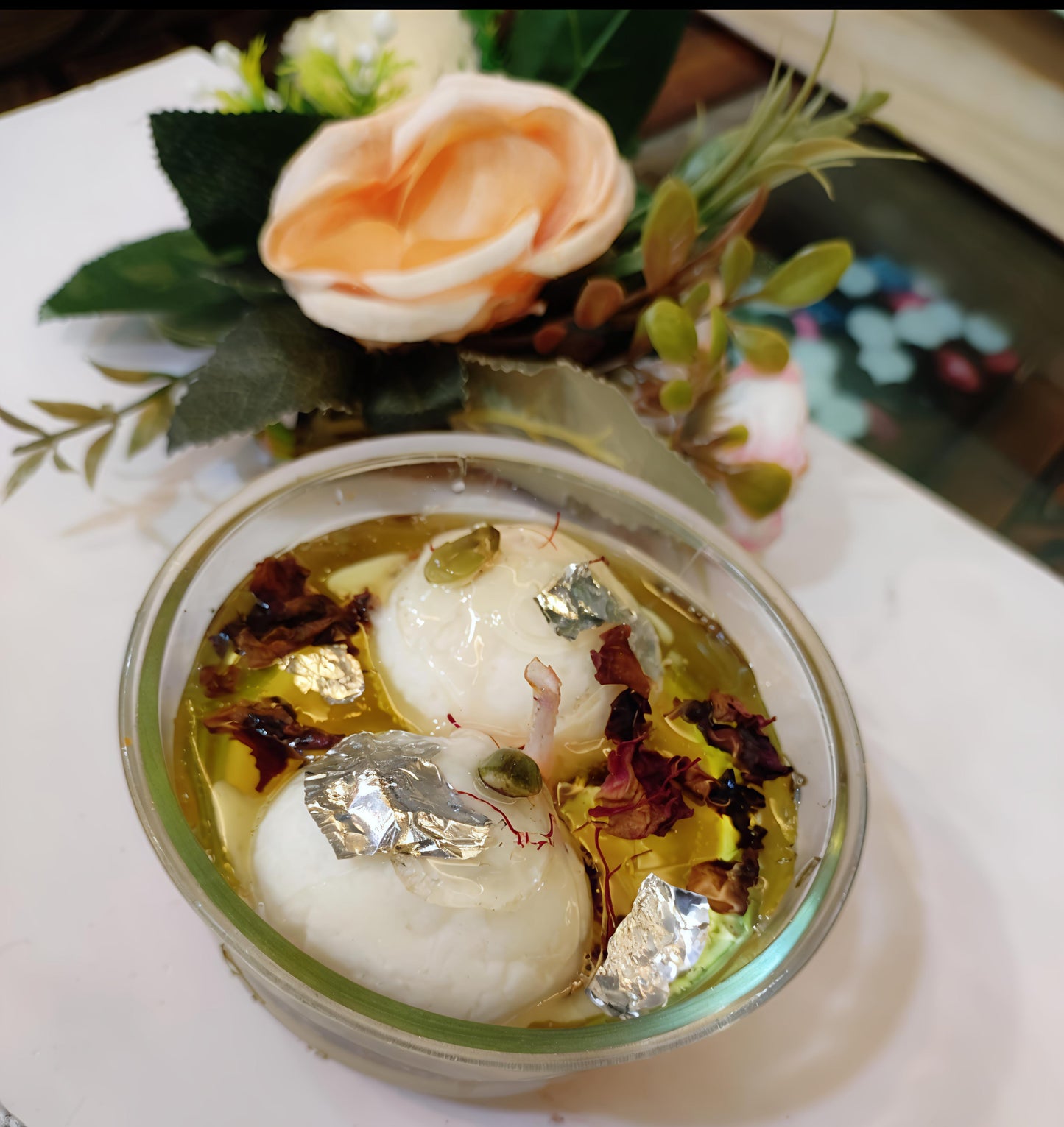 Rasgulla Candle – Sweetness in Every Glow ✨