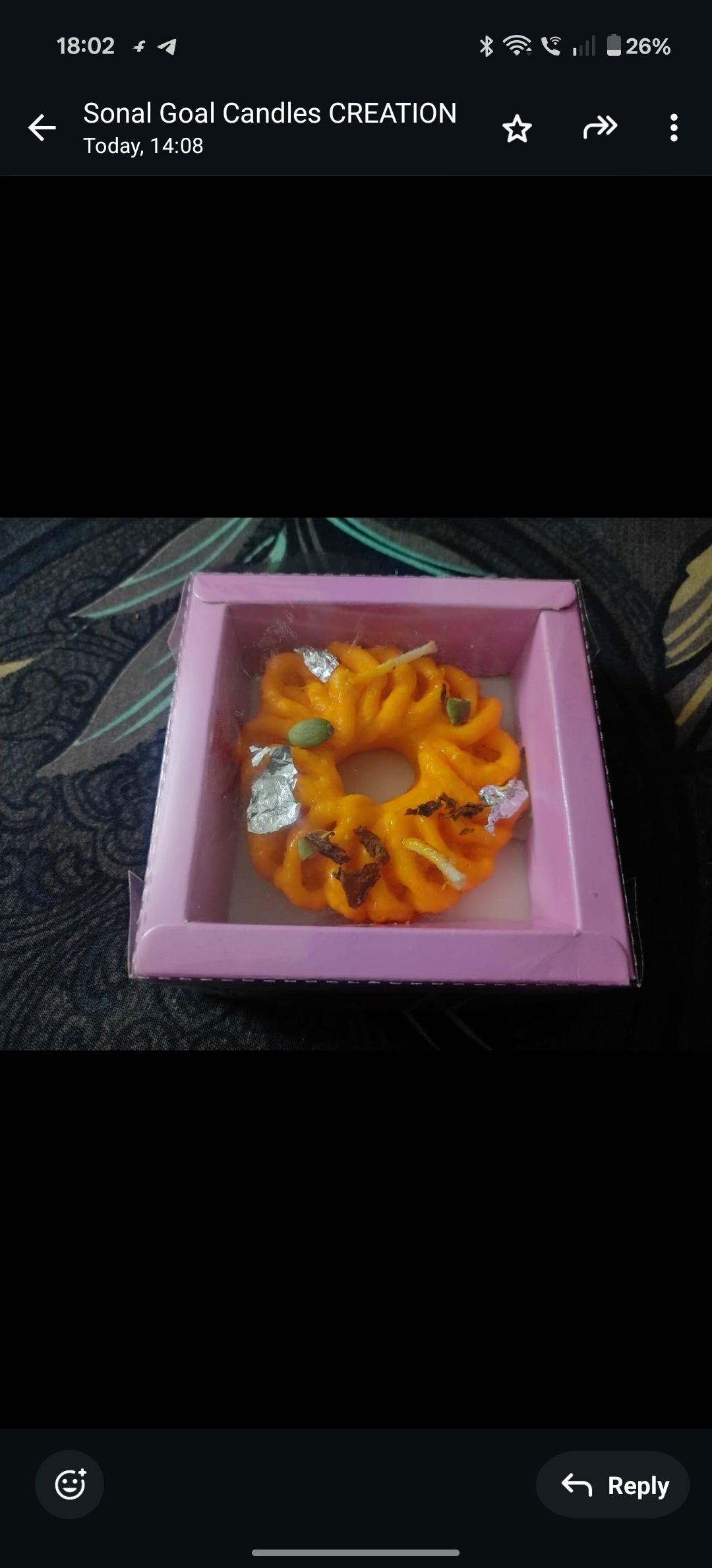 Imarti Candle – Sweet Traditions - Set of 4